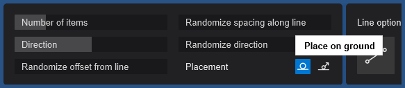 L23.3.0 Line Placement Settings -Placement Options-Place on Ground.png
