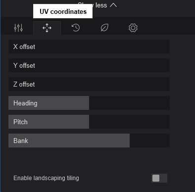 L2024 Materials _Standard _common UVCorodinates _PropertiesTbl.png