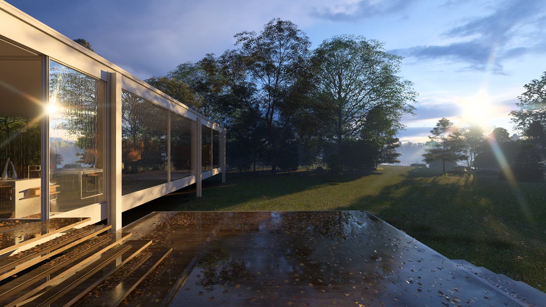 Farnsworth amends2a PS3 for RTGlass _Mat-Reflec150p_Exterior - Sunset_RT-S256B5 _Glass-Std _1080x608.jpg