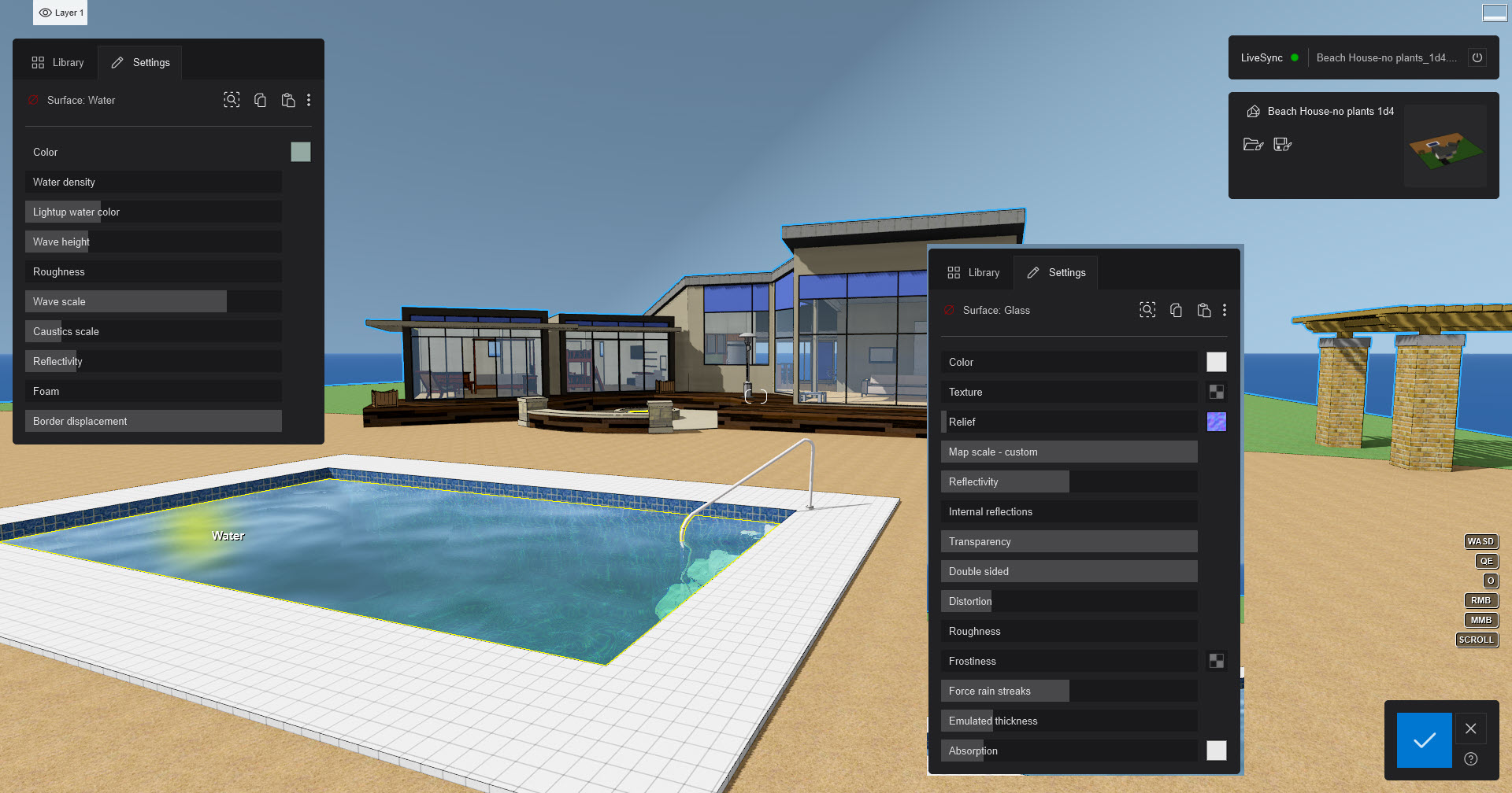 In Lumion BeachHouse-Glass-windows -pool-water.jpg