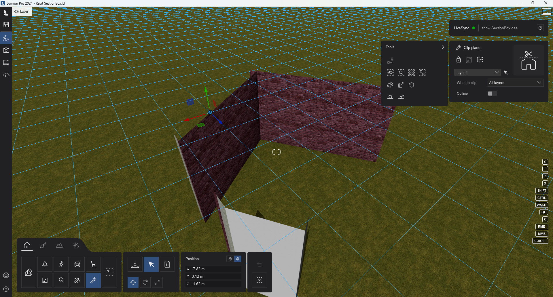 Walls in Lumion using a Clipping Plane.jpg