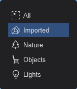 14b. Scene Inspector _Filter-only theObjectTypesinthe Scene.png