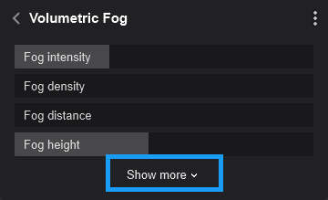 Volumetric Fog Effect - Main sliders _ShowMore _hlt.png