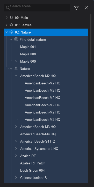 6b. Scene Inspector _Selections-byLayer-expanded.png
