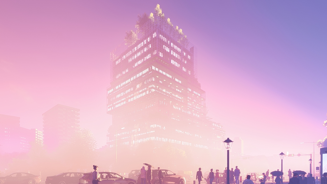 VolFog-Example for summary on Noise_P4 Sunset Lighting MainBldg _RT-S128B5-NoiseDefaults.jpg