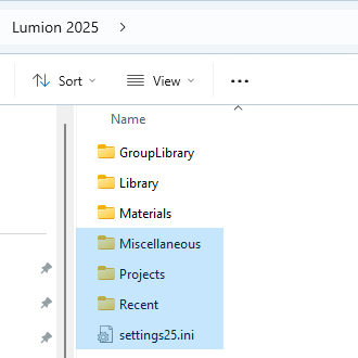 Lumion 2025-Documents folders-Misc-Project-Recent.png
