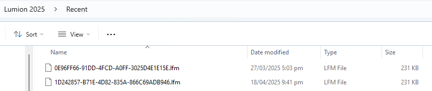 Lumion 2025-Documents folders-Recents files.png