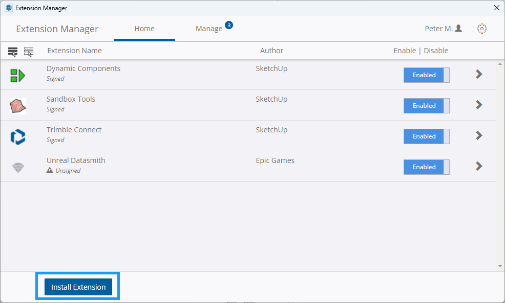 Extension Warehouse - Install Extension LiveSync for SketchUp final version v3.60.786.png