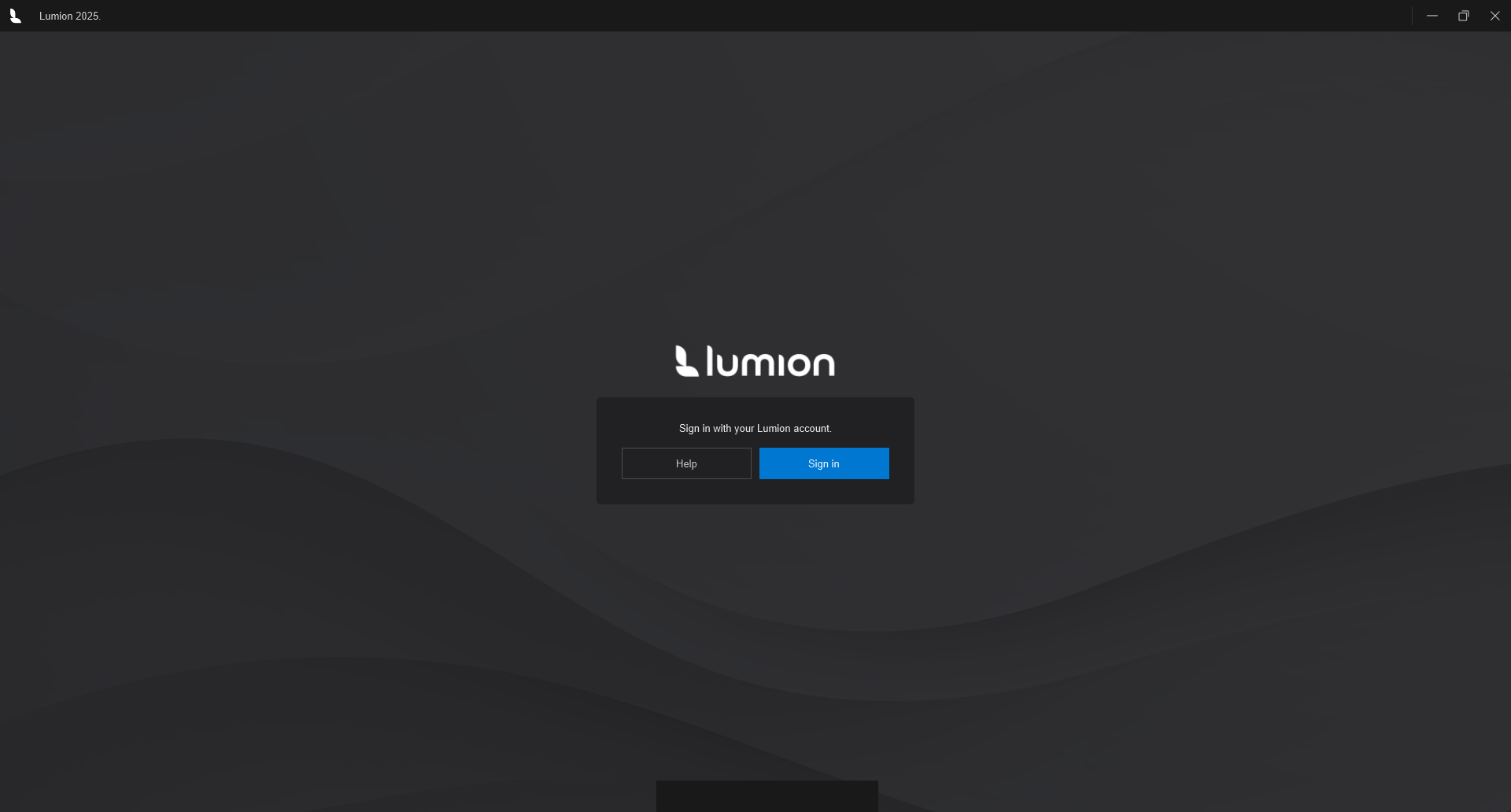 1. SignIn for All - SignIn with your Lumion Account.png