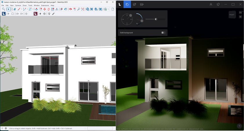 LView Toolbar - Lights  AreaLight in upper Lroom-2 _840p.jpg