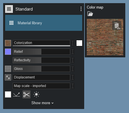 Standard_Material_-_Properties_-_ColorMap_-Brick_Loaded.png