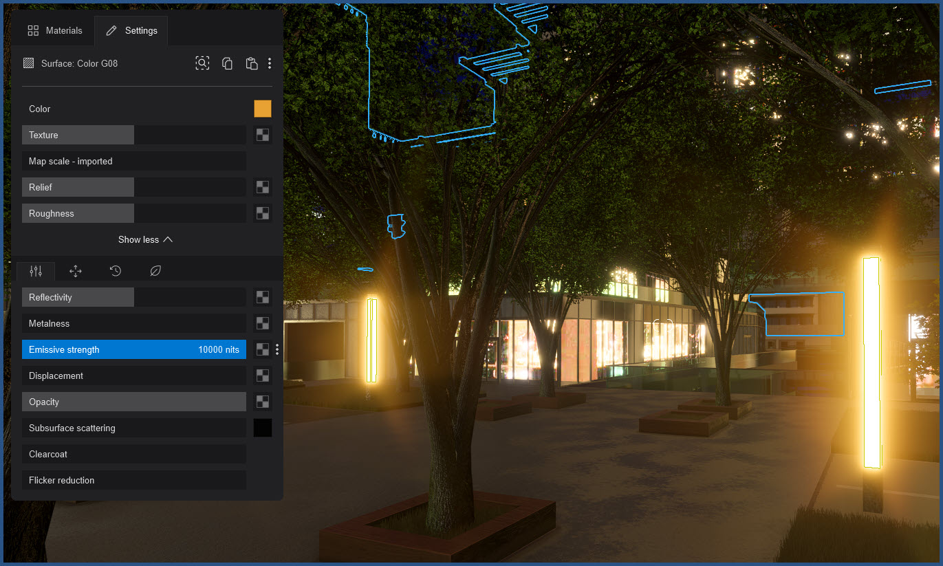 Lum2023.0_MatEditor__Standard__Emissive_BuildMode__Streetscale_ExProj__1.jpg